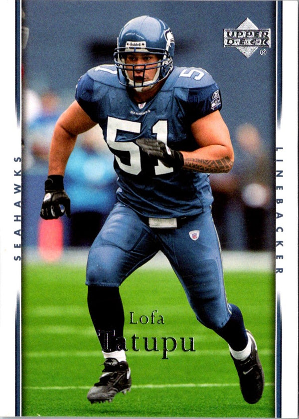 2007 Upper Deck Lofa Tatupu #167