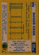 1981 Topps Roger Carr