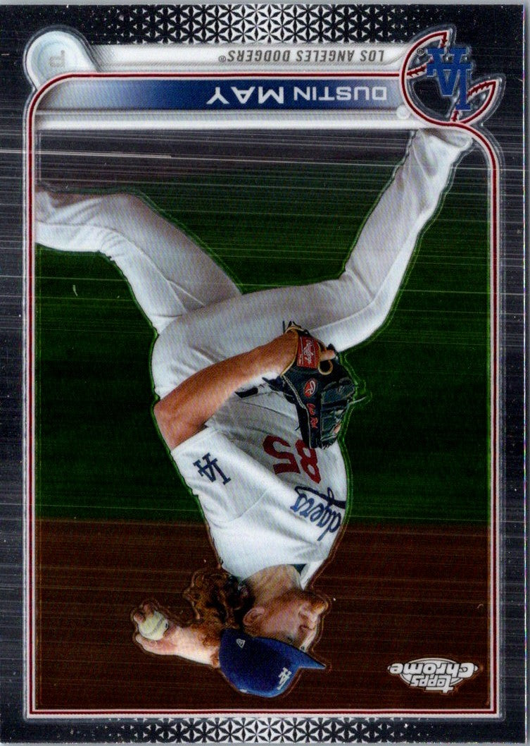 2022 Topps Chrome Update Dustin May