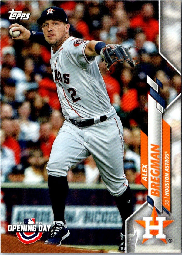 2020 Topps Opening Day Alex Bregman #164