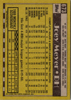 1990 Topps Joey Meyer #673