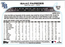2022 Topps Chrome Update Isaac Paredes