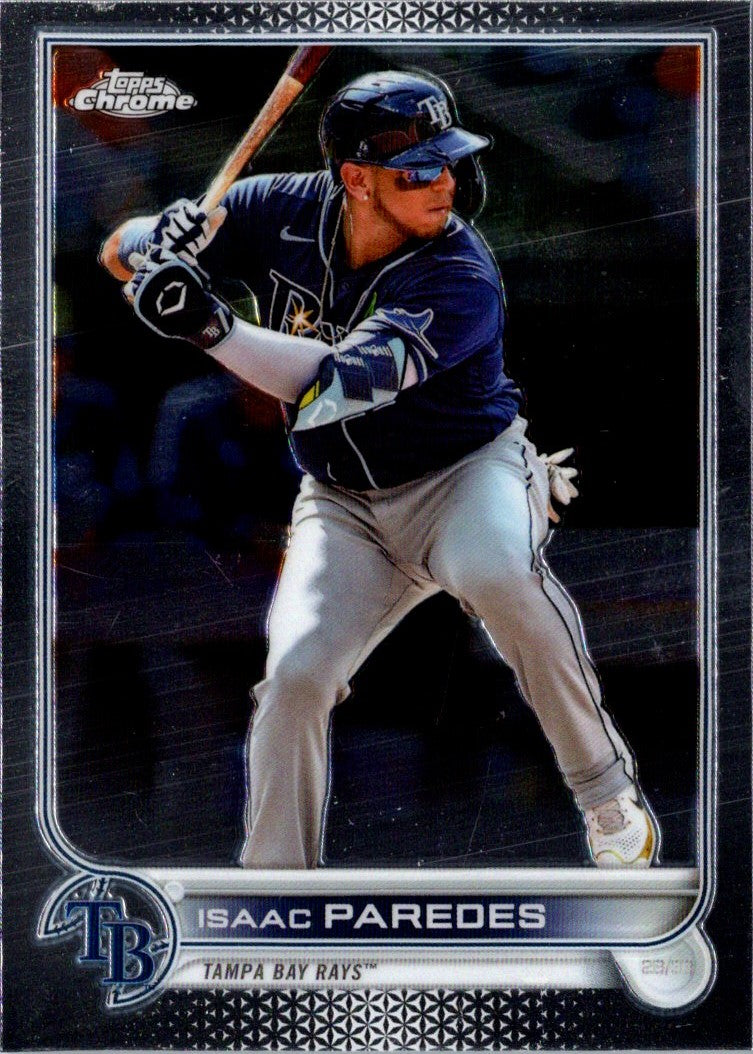 2022 Topps Chrome Update Isaac Paredes