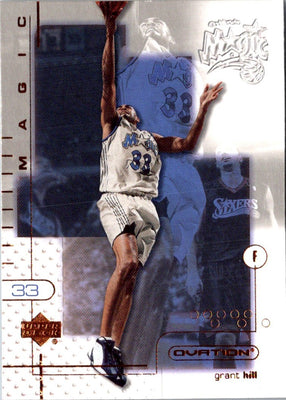 2001 Upper Deck Ovation Grant Hill #63