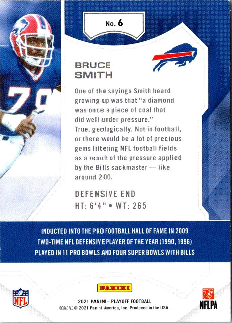 2021 Panini Playoff Bruce Smith