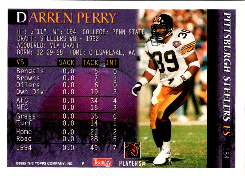 1995 Bowman Darren Perry