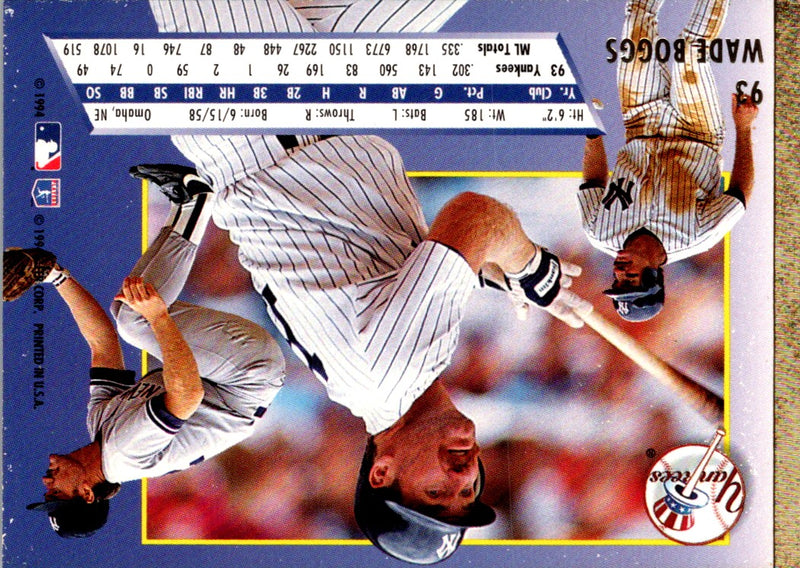 1994 Ultra Wade Boggs