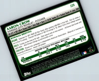 2011 Bowman Chrome Aaron Crow #220 Rookie