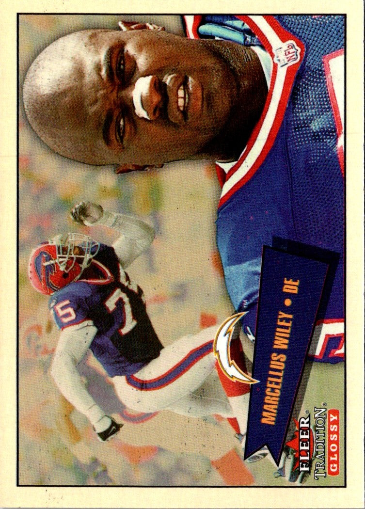 2001 Fleer Tradition Glossy Marcellus Wiley