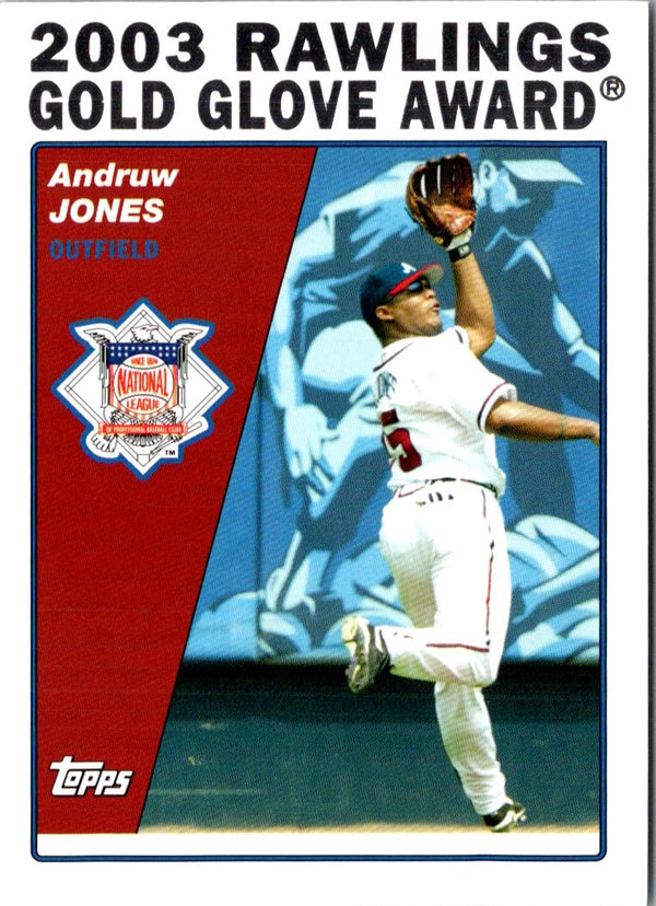 2004 Topps 1st Edition Andruw Jones #711