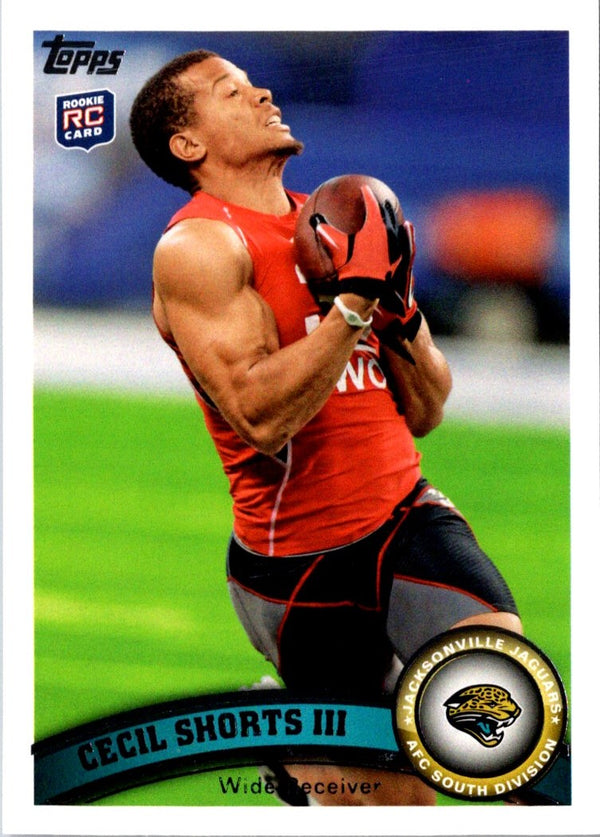 2011 Topps Cecil Shorts III #385 Rookie