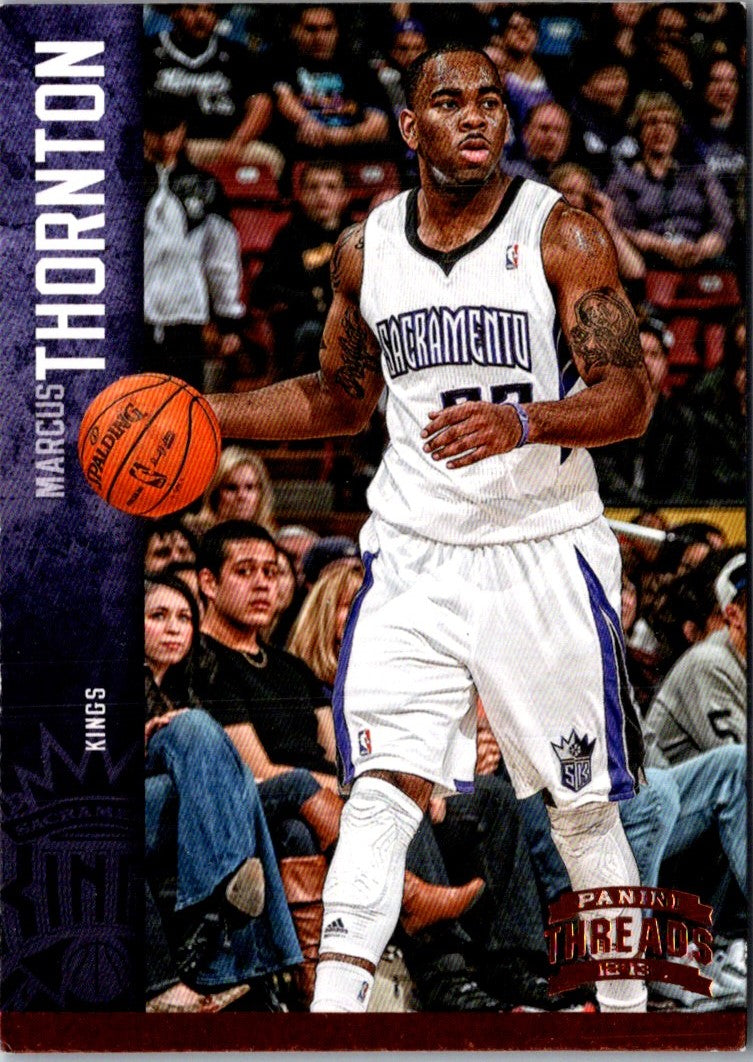 2012 Panini Threads Marcus Thornton