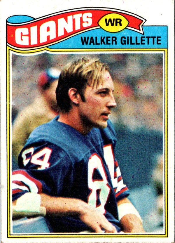 1977 Topps Walker Gillette #457 NR-MT