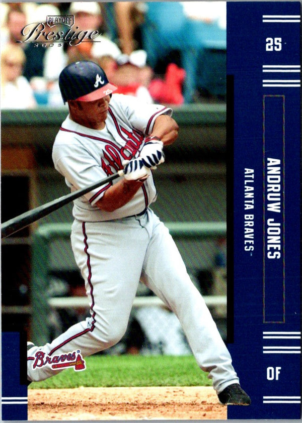 2005 Playoff Prestige Andruw Jones #25