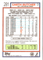 1992 Topps Garth Butcher #281