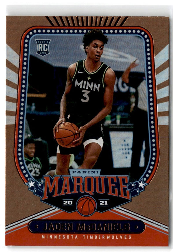 2020 Panini Chronicles Jaden McDaniels #238 Rookie