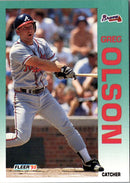 1992 Fleer Greg Olson