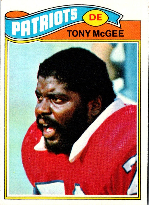 1977 Topps Tony Mcgee #378 NR-MT