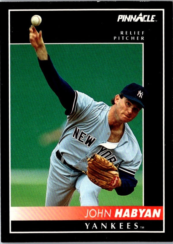 1992 Pinnacle John Habyan #433