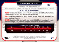 2015 Bowman Draft Picks & Prospects Mariano Rivera #114