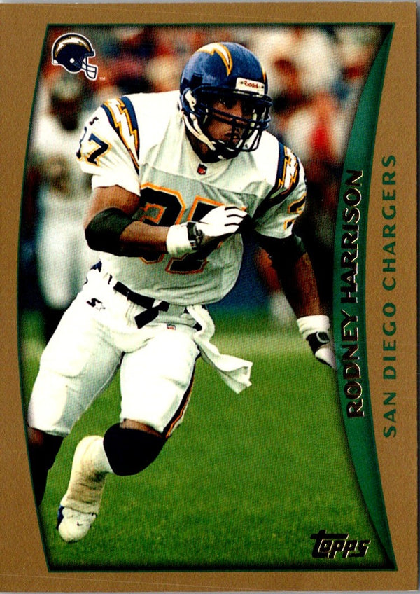 1998 Topps Rodney Harrison #168