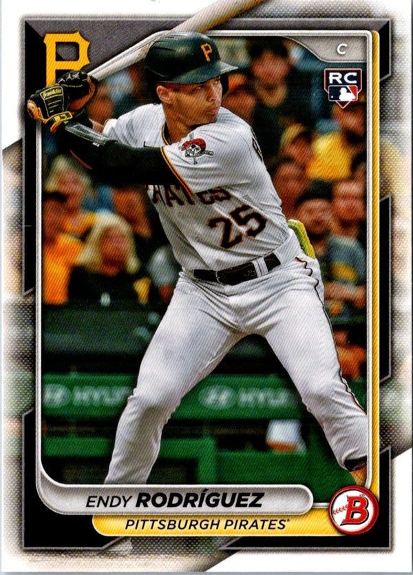 2024 Bowman Green Pattern Endy Rodriguez #68