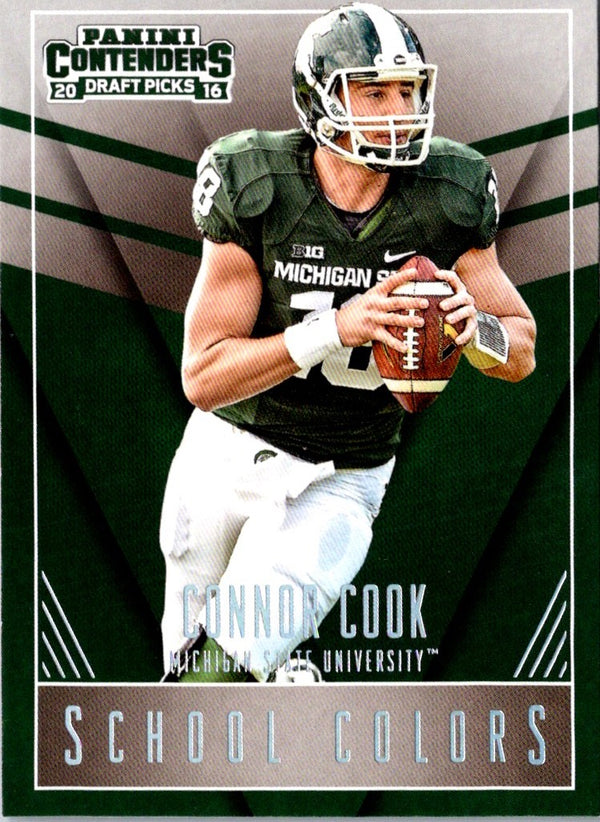 2016 Panini Contenders Draft Picks School Colors Connor Cook #3