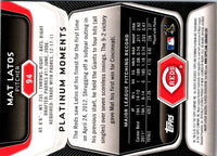 2012 Bowman Platinum Mat Latos #94