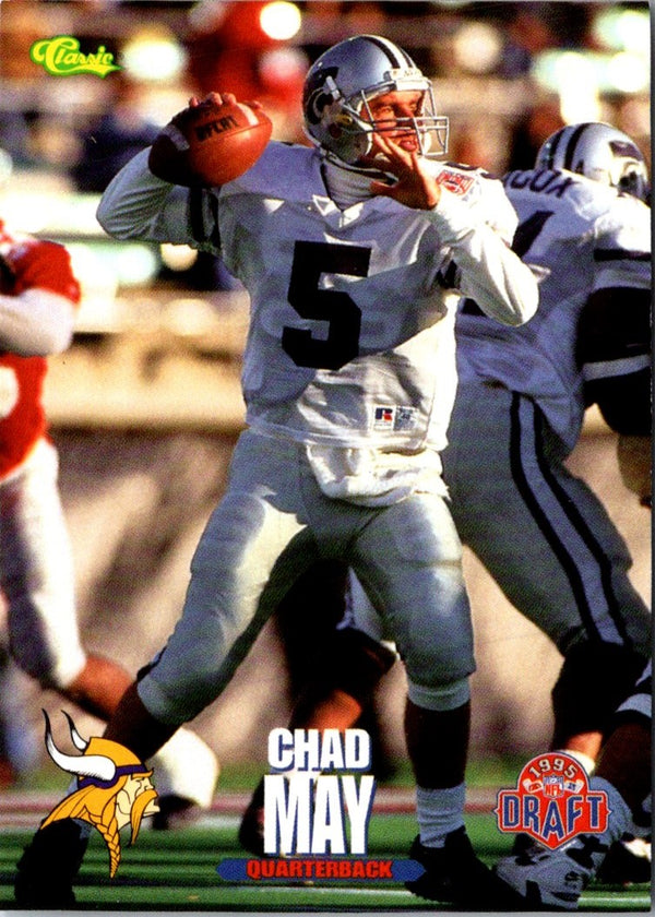 1995 Classic NFL Rookies Chad May #34