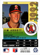 1992 O-Pee-Chee Premier Jim Abbott