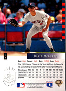 1993 SP David McCarty