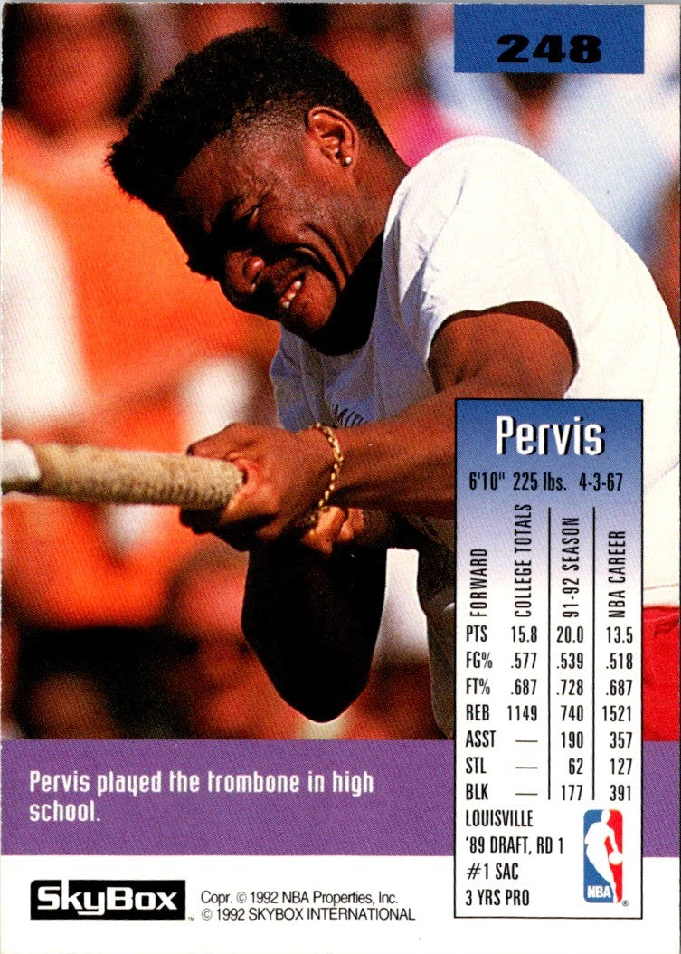 1992 SkyBox Pervis Ellison