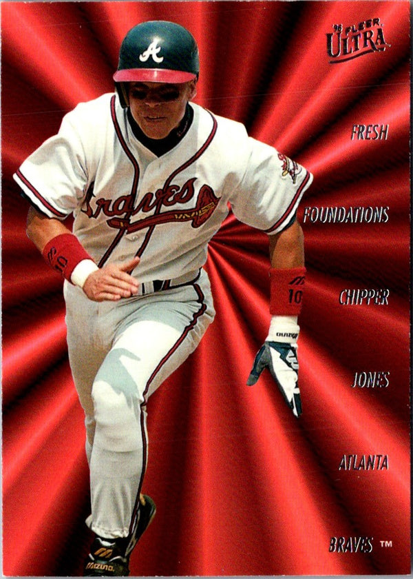 1995 Fleer Update Rookie Chipper Jones #5