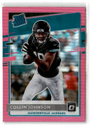 2020 Donruss Optic Pink Collin Johnson