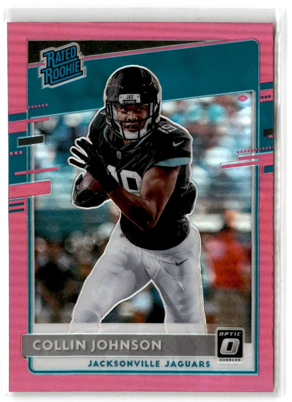 2020 Donruss Optic Pink Collin Johnson #197