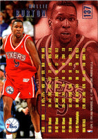 1995 Fleer Willie Burton #137