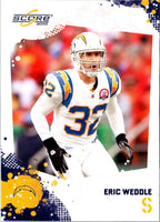 2010 Score Eric Weddle #239