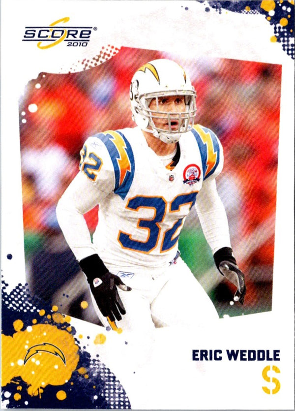 2010 Score Eric Weddle #239