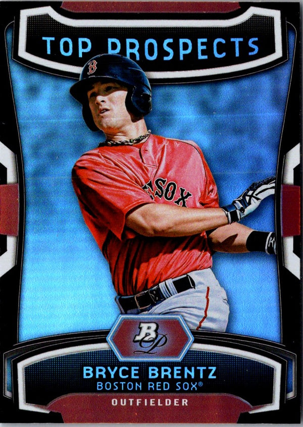 2012 Bowman Platinum Top Prospects Bryce Brentz #TP-BB