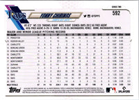 2021 Topps Orange Star Yonny Chirinos #592