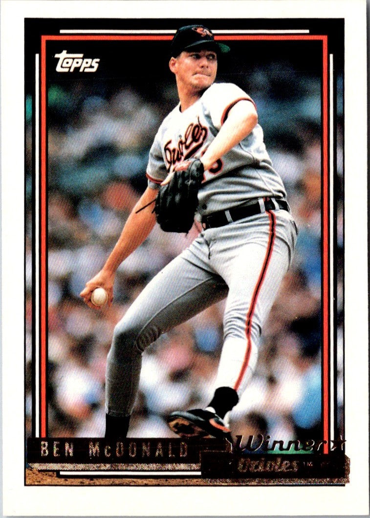 1992 Topps Ben McDonald