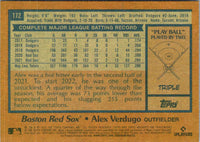2022 Topps Gypsy Queen Alex Verdugo #172