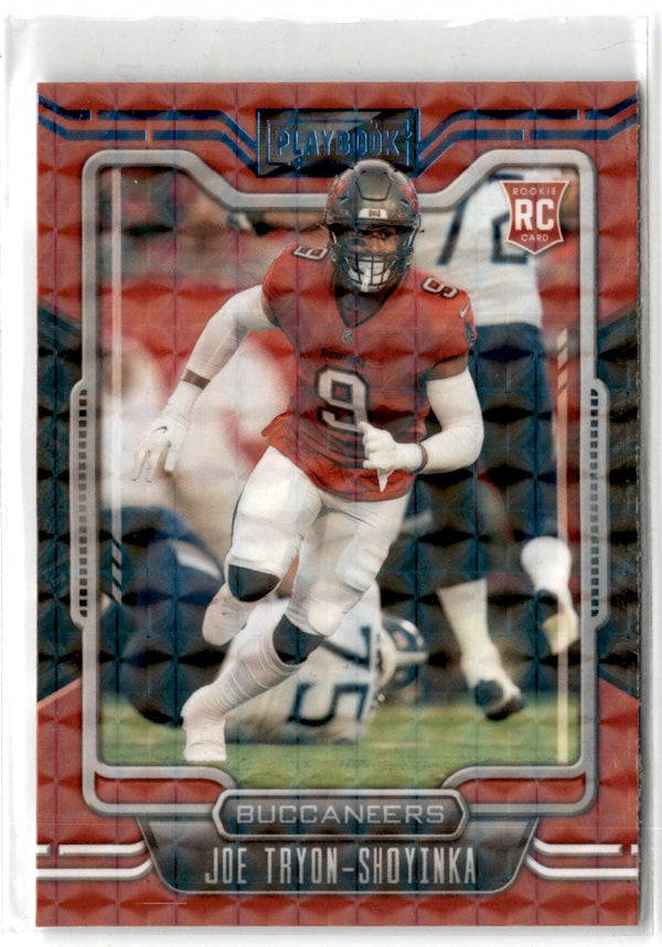 2021 Panini Playbook Orange Joe Tryon-Shoyinka #155