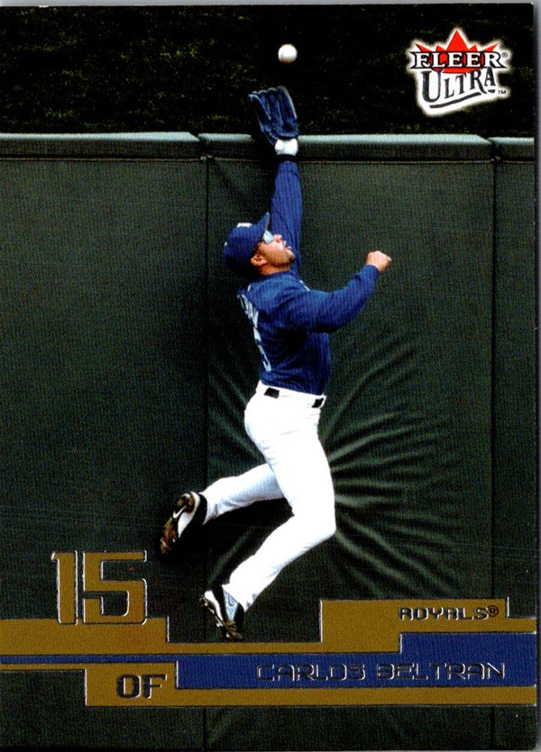 2003 Ultra Gold Medallion Carlos Beltran #19