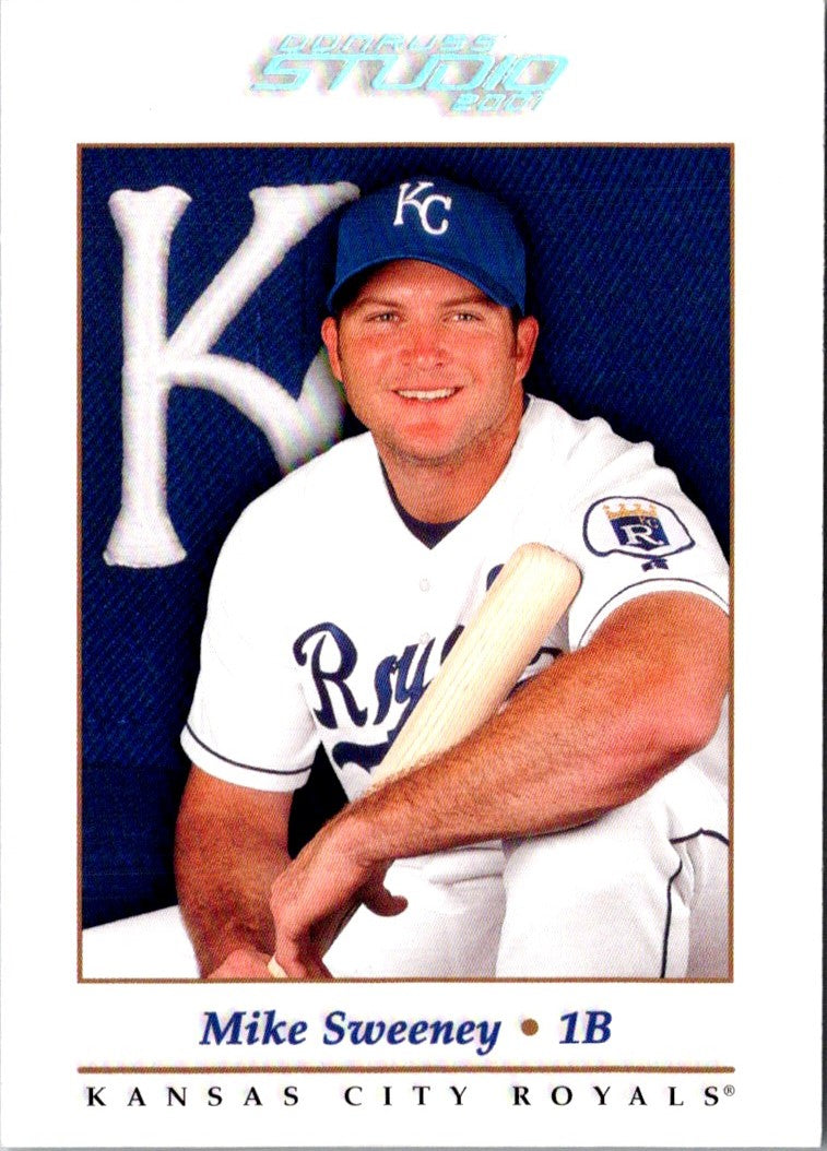 2001 Donruss Studio Mike Sweeney