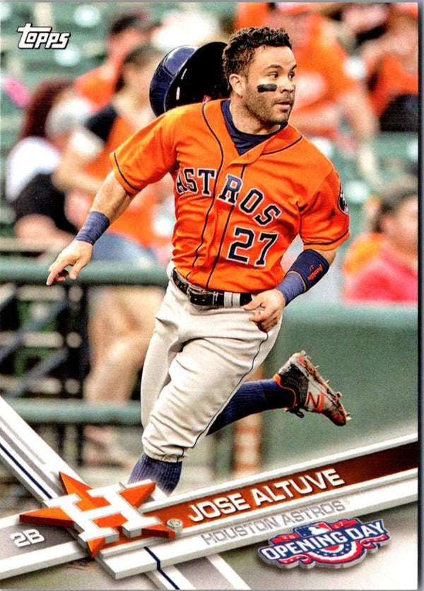 2017 Topps Opening Day Jose Altuve #87