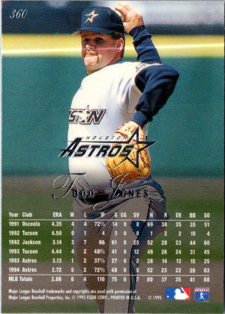 1995 Flair Todd Jones