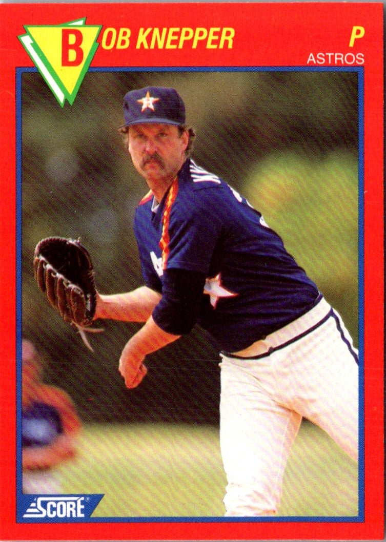 1989 Score Baseball's 100 Hottest Players Bob Knepper