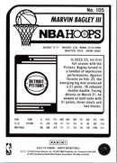 2023 Hoops Red Backs Marvin Bagley III