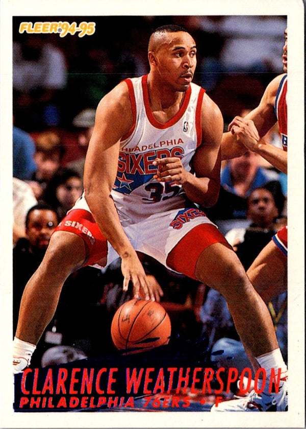 1994 Fleer European Clarence Weatherspoon #177